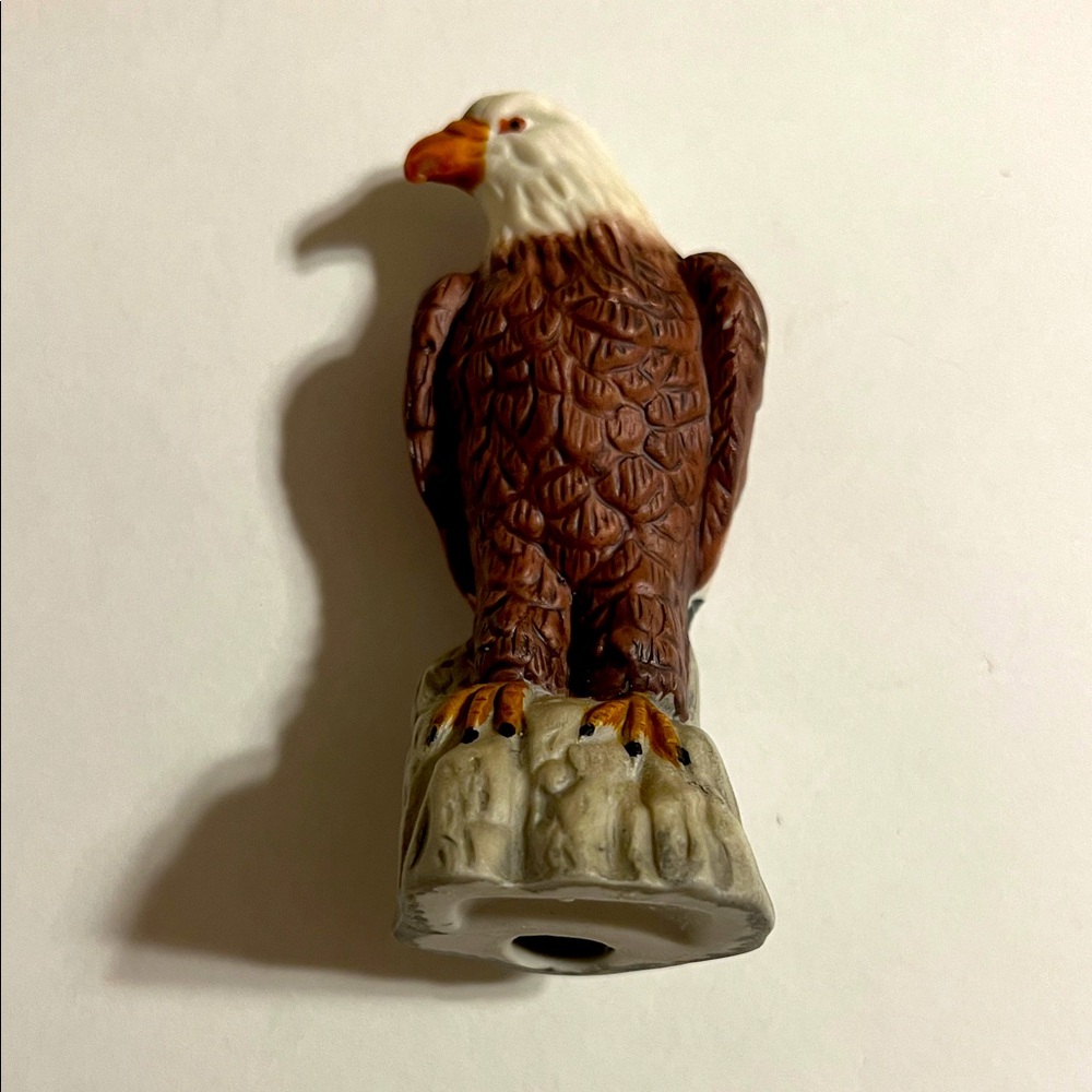 Vintage Brown and White American Eagle 🦅 Figurine. NWOT - Picture 2 of 8